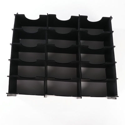 PP Plastic Dividers Box Plastic Bin Dividers Anti Static For Electronic Parts Packaging