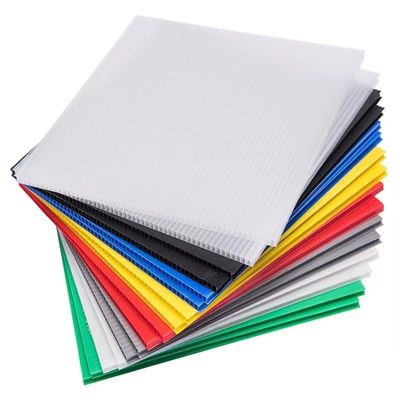 Waterproof Plastic Hollow Sheet 2MM PP Corrugated Board Storage Moving Shipping Box