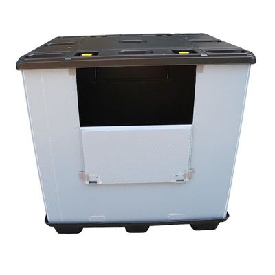 Custom 2mm - 11mm Plastic Pallet Box Collapsible Moving Boxes Reusable