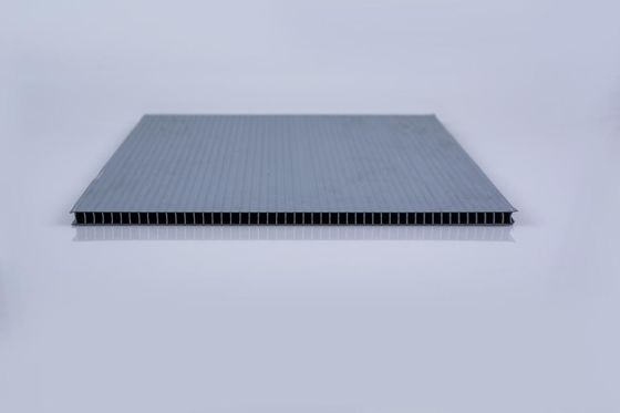 Grey Plastic Corrugated Sheet Square Floor Protection Corflute Board