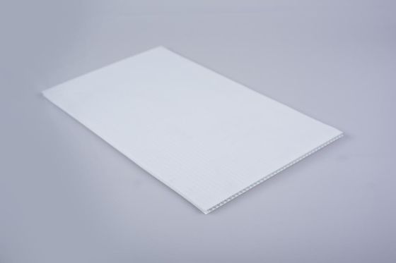 Clear White PP Hollow Sign Berrerage Pallet Board ODM Corrugated Plastic For Greenhouse