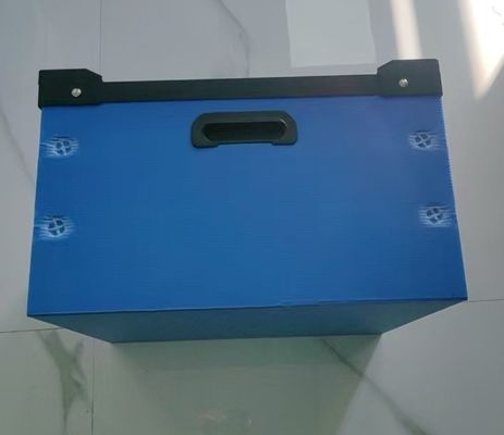 Plastic Turnover Box PP Corrugated Sheet Hollow Board Crates For Partition
