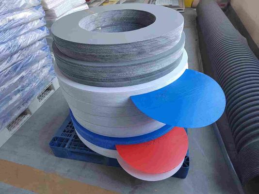 Blue Red Plastic Coated Corrugated Sheets 8mm Anti Static Round Corrugated Sheets