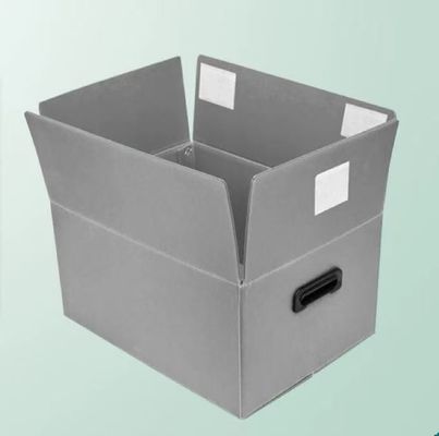 Plastic Corrugated Box Recyclable And Reusable PP Hollow Sheet Container
