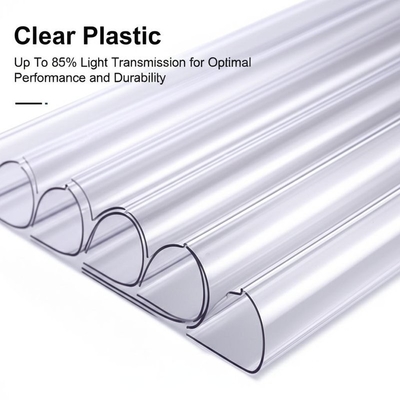 Clear Plastic Up To 85% Light Transmission for Optimal Performance and Durability