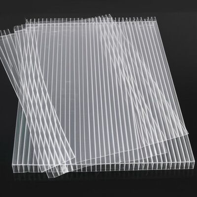Chemical Resistant Plastic Corrugated Sheet Lightweight Transparent Ideal for Custom Packaging and Outdoor Signage Boards