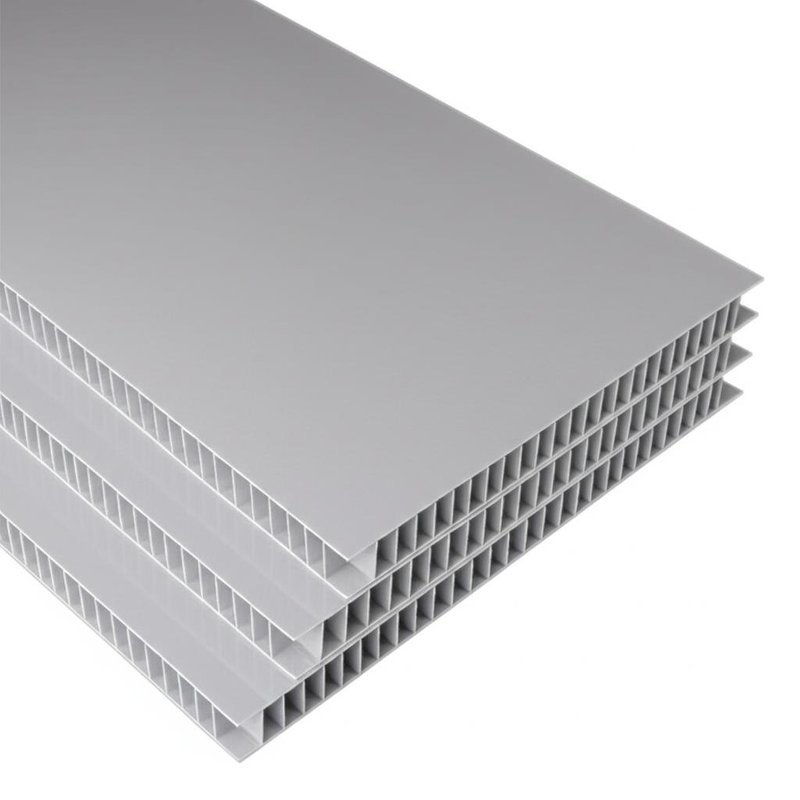 Recyclable Plastic Hollow Sheet 100% Recyclable Polypropylene PP Material Temperature Resistance -20°C To 100°C