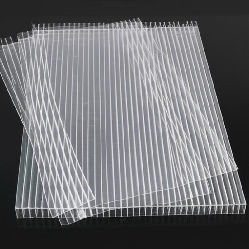 Chemical Resistant Plastic Corrugated Sheet Lightweight Transparent Ideal for Custom Packaging and Outdoor Signage Boards